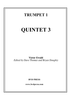 Quintet No. 3 - Trumpet 1