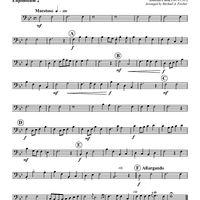 Trumpet Voluntary - For Tuba-Euphonium Quartet - Euphonium 2 BC/TC