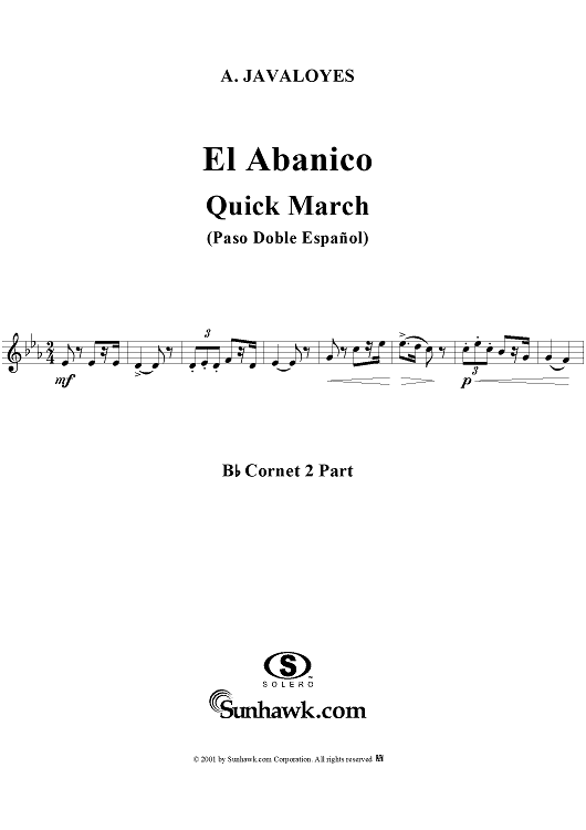 El Abanico - Cornet 2