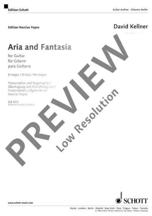Aria and Fantasia D major