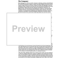 Danza Latina - Score Cover