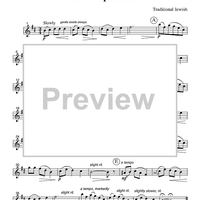 Oif'n Pripetshok - Part 1 Clarinet in Bb