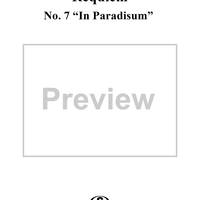 Requiem, Op. 48, No. 7: In Paradisum
