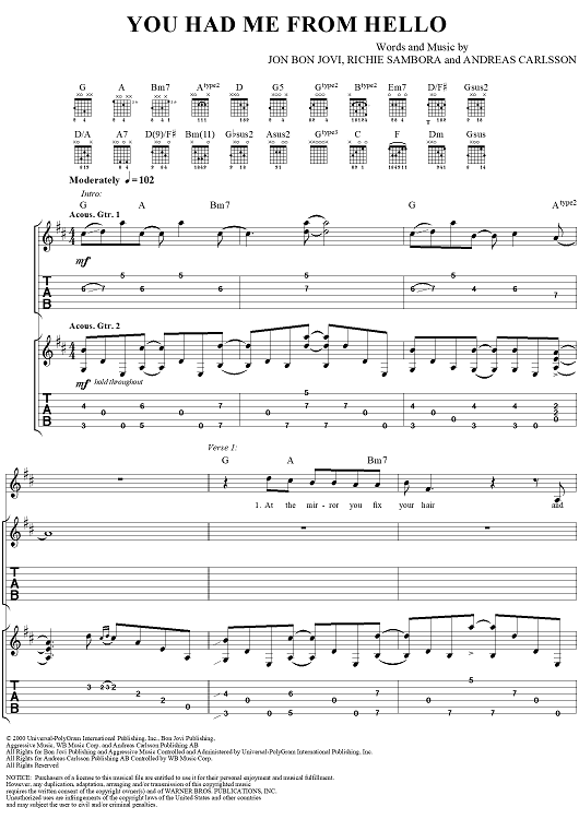 You Had Me from Hello