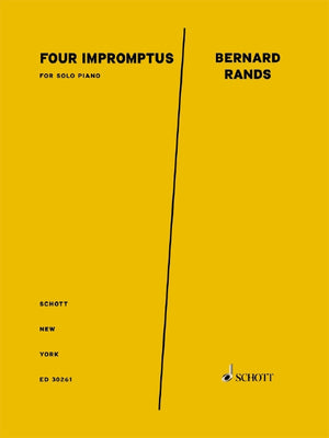 Four Impromptus - Score