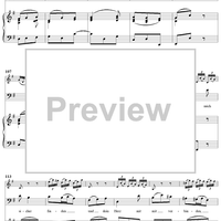 "Hier, in meines Vaters Stätte", Aria, No. 3 from Cantata No. 32: "Liebster Jesu, mein Verlangen" - Piano Score