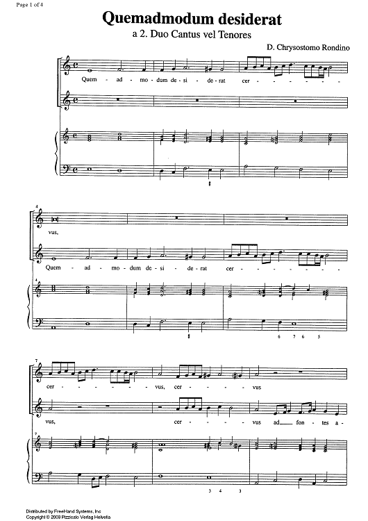 Quemadmodum desiderat