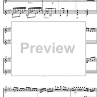 Sonata A Major - Score