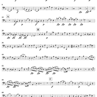String Quartet No. 8 in F Major, K168 - Cello