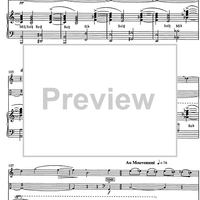 Destin (Symphonie à trois pour un drame) - Score