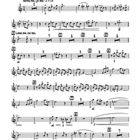 The Jitterbug Waltz - E-flat Alto Saxophone 2