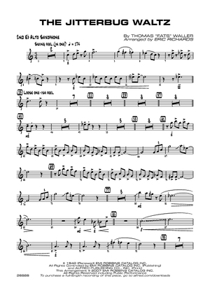 The Jitterbug Waltz - E-flat Alto Saxophone 2