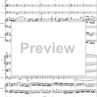 Double Clavier Concerto No. 2 in C Major, Movement 1   (BWV 1061) - Score