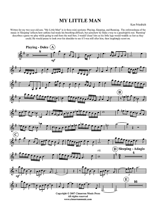 My Little Man (Son: Karlten) - Euphonium