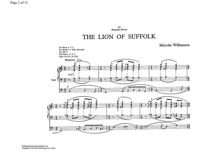 The Lion of Suffolk