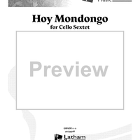 Hoy Mondongo for 6-part Cello Ensemble - Score