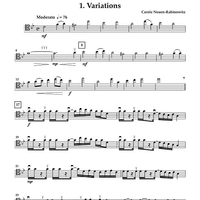 Suite Breve for Cello Quartet or Choir - Cello 1