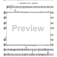 Trumpet Voluntary and Two Trumpet Tunes - Euphonium 2 BC/TC