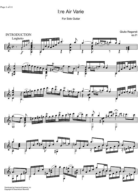 1:re Air Varie Op.21
