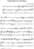 Violin Sonata No. 4 - Piano Score