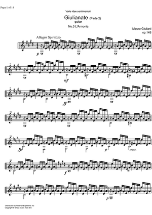 Giulianate Op.148 No. 5