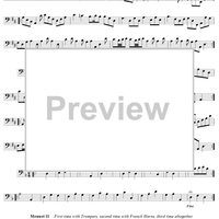 Music for the Royal Fireworks - Bassoon/Cello/Bass