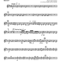 Tell the Entertainer to Play a March - Horn in F