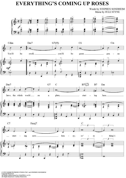 Everything's Coming Up Roses