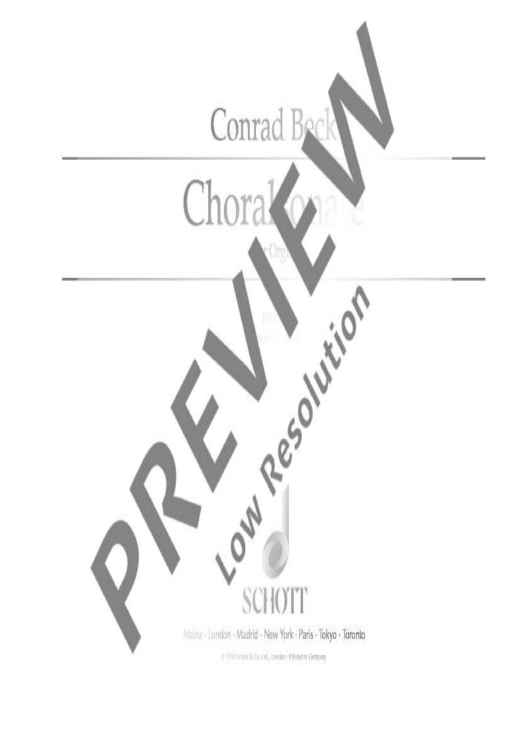 Choral sonata