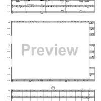 Canon in C Minor - Score