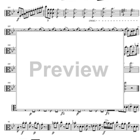 String Quartet No. 5 Bb Major D68 - Viola
