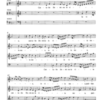 Cantabo Domino - Score