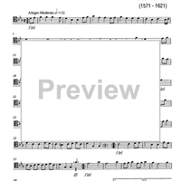 La Bourrée - Trombone 1