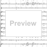 Messiah, no. 4: And the glory of the Lord - Full Score