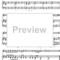 Sonata a minor - Score