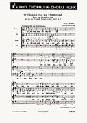 O Heiland, reiss die Himmel auf - Choral Score