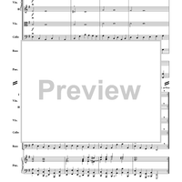 Sarabande with Variations - Score