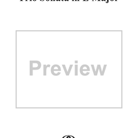 Trio Sonata in E Major, Op. 3, No. 5 - Flute/Violin/Oboe 2