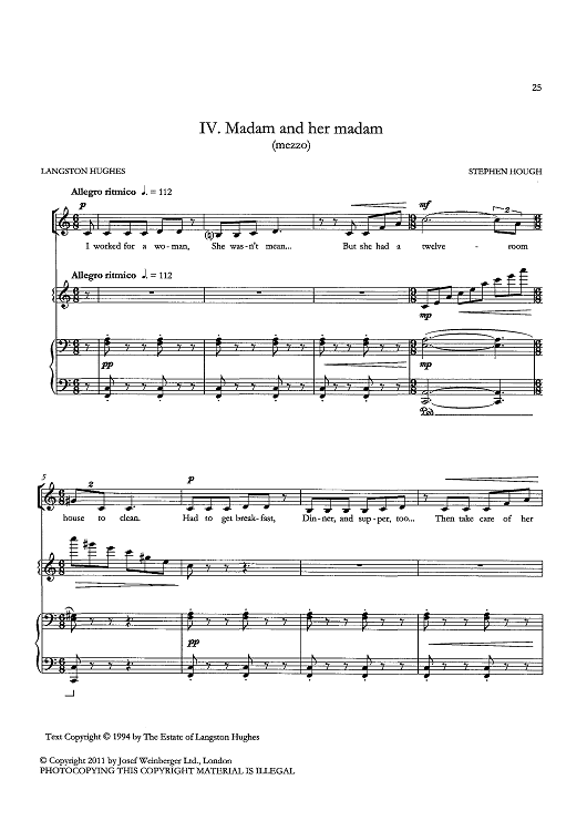 Madam and her Madam (mezzo)