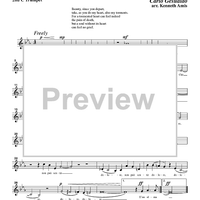 Beltà poi che t'assenti - Trumpet 2 in B-flat and C