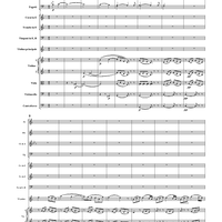 Violin Concerto in E Minor, Movement 2 - Full Score
