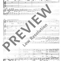 Apparebit repentina dies - Choral Score
