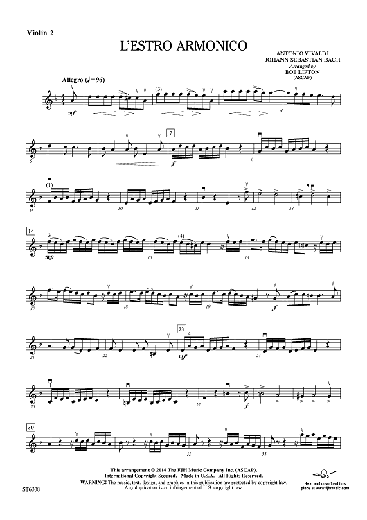 L'estro armonico - Violin 2