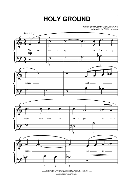 Holy Ground Script Holy Ground