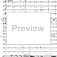 "Giovani liete, fiori spargete", No. 8 from "Le Nozze di Figaro", Act 1, K492 - Full Score