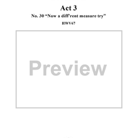 Now a diff'rent measure try, No. 30 from Oratorio "Solomon", Act 3 (HWV67)