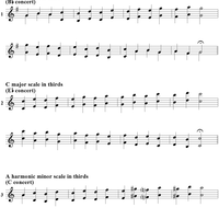Interval Studies - E-flat Instruments