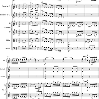 March in C Major, K214 - Full Score
