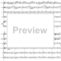 Brandenburg Concerto No. 5: Allegro - Score