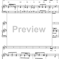 Mi consiglio col mio core - Score